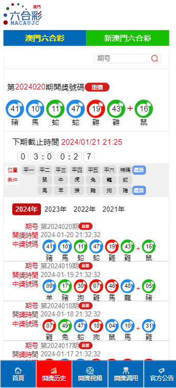 澳門開獎結果及澳門開獎的探討，澳門開獎結果與開獎機制探討